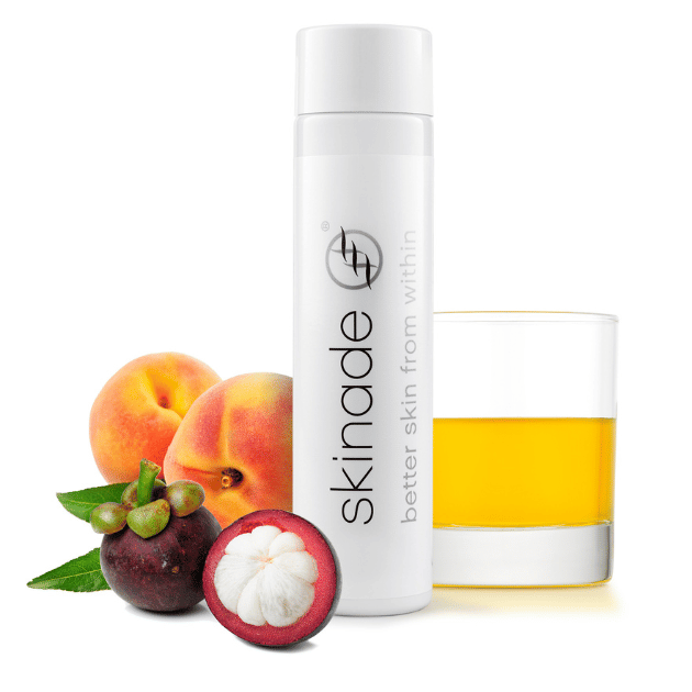 Skinade Peach & Mangosteen Marine Collagen Drink 30 Day Supply